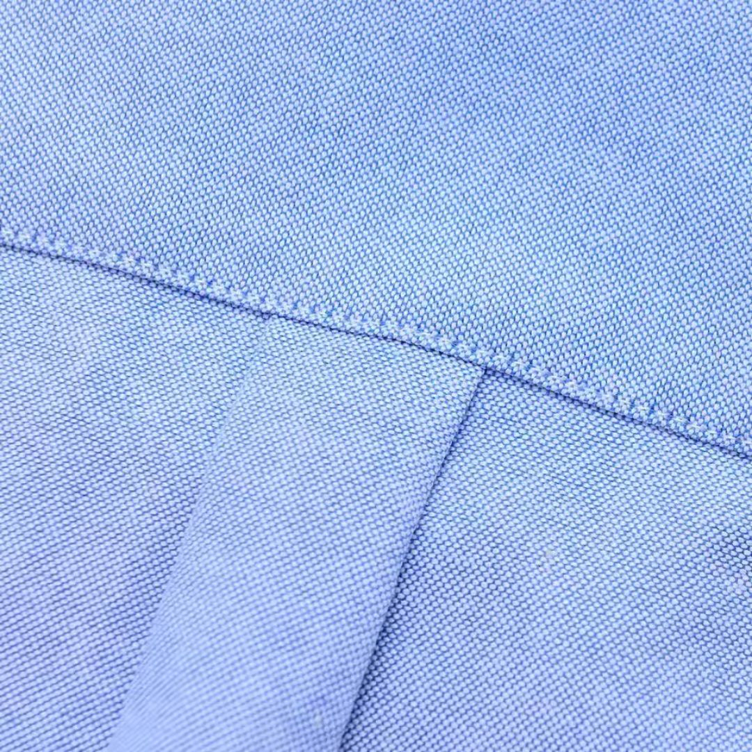 Camisa Oxford Masculina Azul
