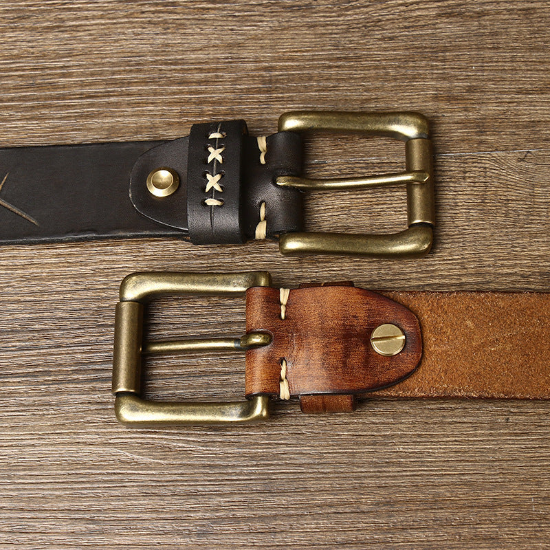 Cinto de Couro Masculino Baron