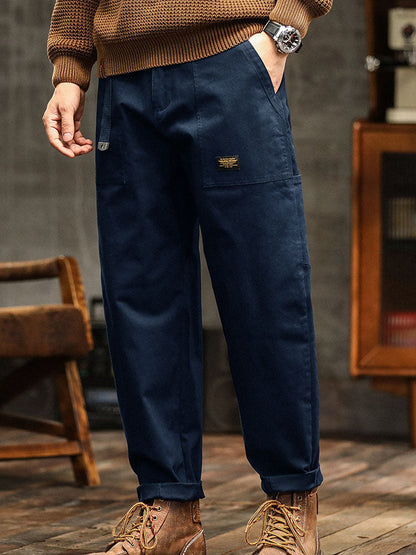 Calça Masculina Utilitaria Vintage