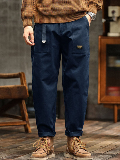 Calça Masculina Utilitaria Vintage