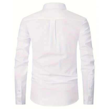 Camisa Social de Algodão