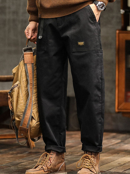 Calça Masculina Utilitaria Vintage