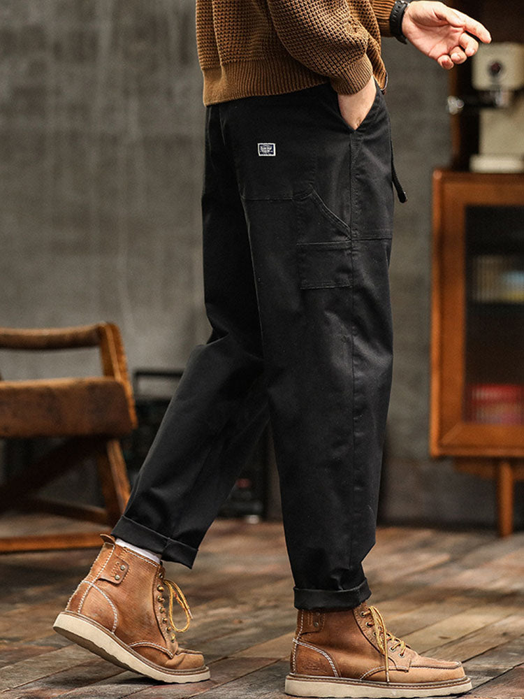 Calça Masculina Utilitaria Vintage