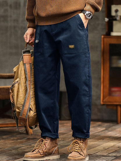 Calça Masculina Utilitaria Vintage