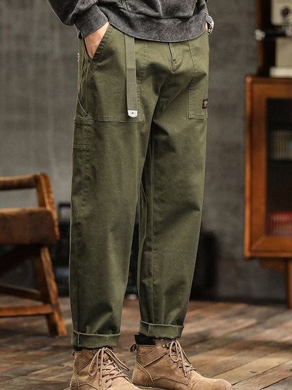 Calça Masculina Utilitaria Vintage