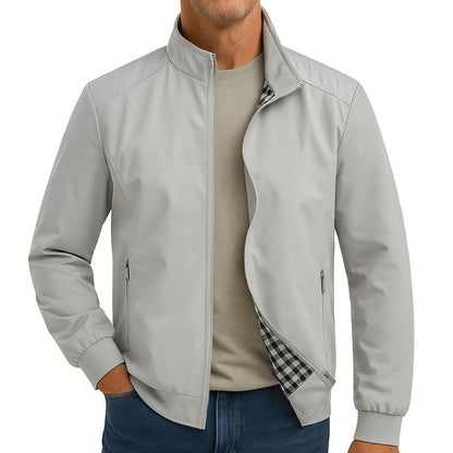 Jaqueta Henry Forrada e Bolso Interno