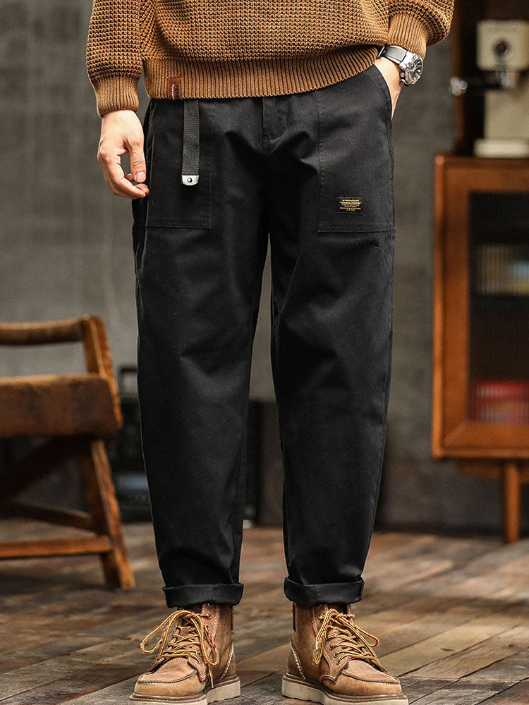 Calça Masculina Utilitaria Vintage