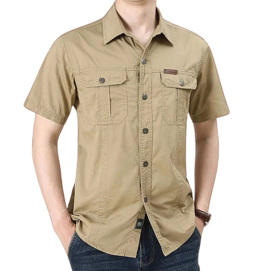 Camisa Cargo Manga Curta