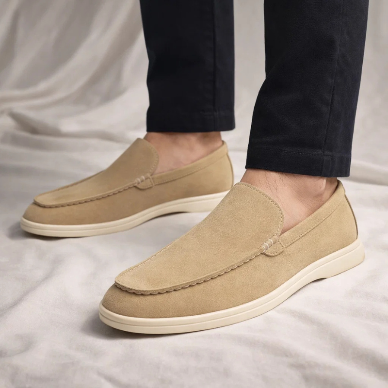 Mocassim Beckham em Camurça