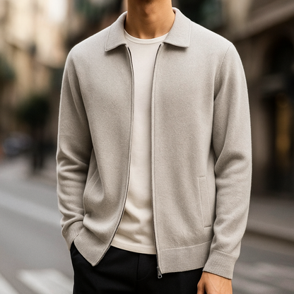 Cardigan Roma em Cashmere Premium