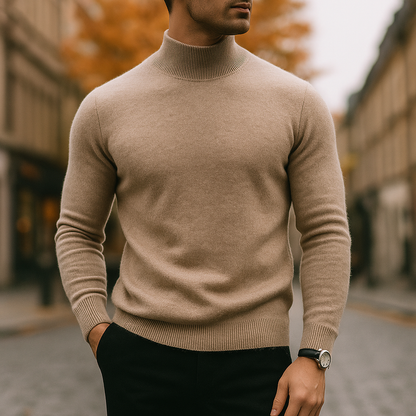 Suéter Masculino Gola Alta Premium