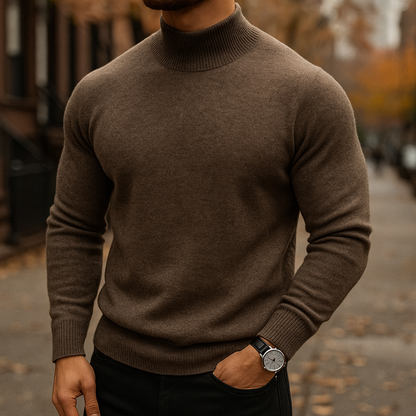 Suéter Masculino Gola Alta Premium