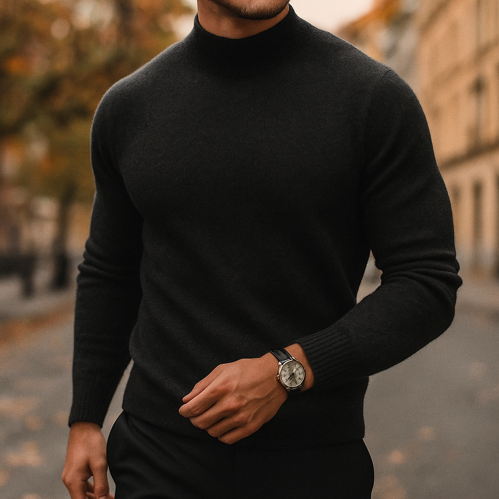 Suéter Masculino Gola Alta Premium