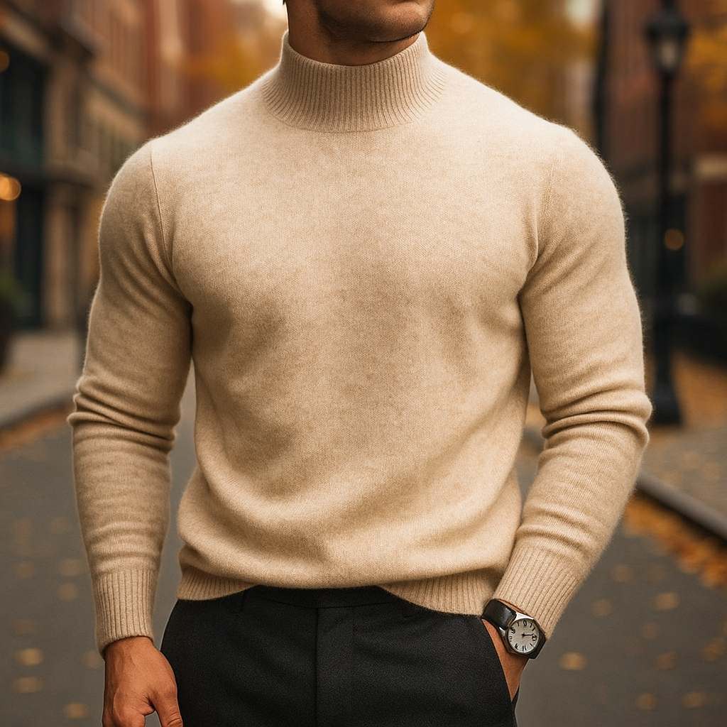 Suéter Masculino Gola Alta Premium