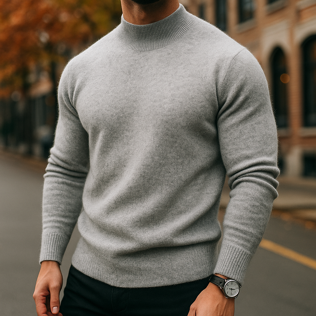 Suéter Masculino Gola Alta Premium