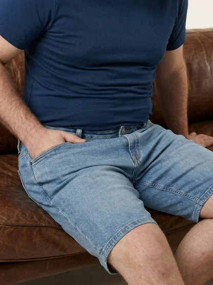 Bermuda Masculina Jeans Classic