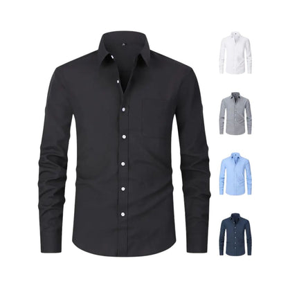 Camisa Social de Algodão