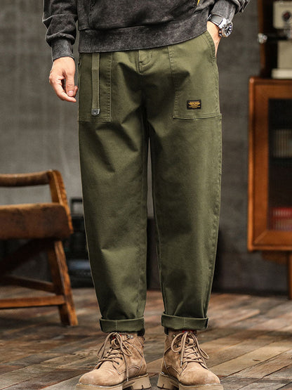 Calça Masculina Utilitaria Vintage