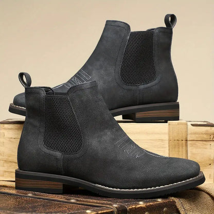 Bota Masculina Couro Chelsea