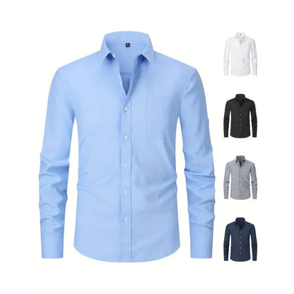 Camisa Social de Algodão