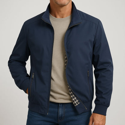 Jaqueta Henry Forrada e Bolso Interno