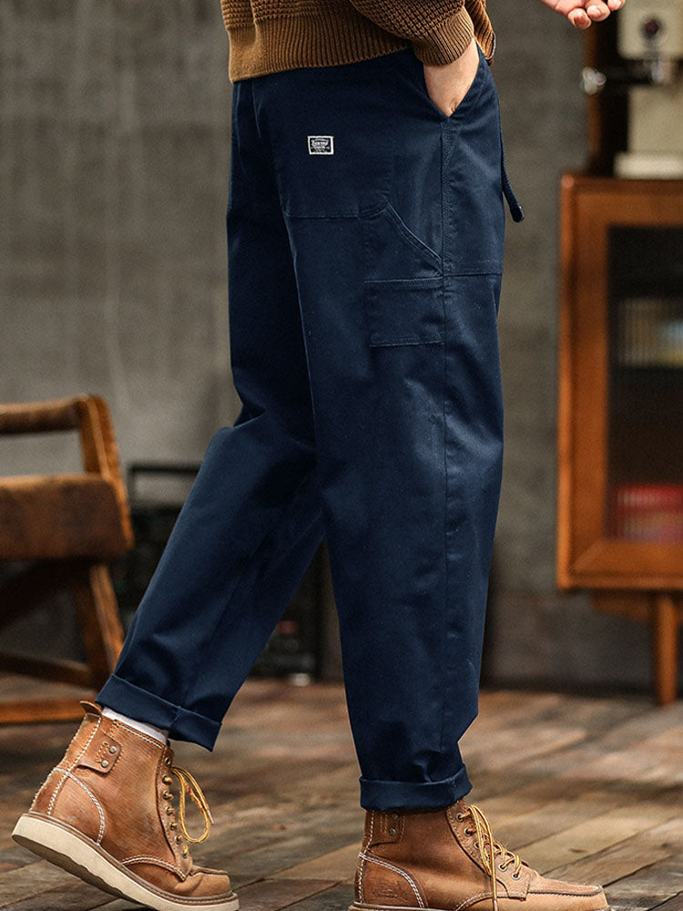 Calça Masculina Utilitaria Vintage