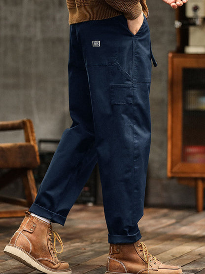 Calça Masculina Utilitaria Vintage