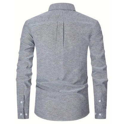 Camisa Social de Algodão