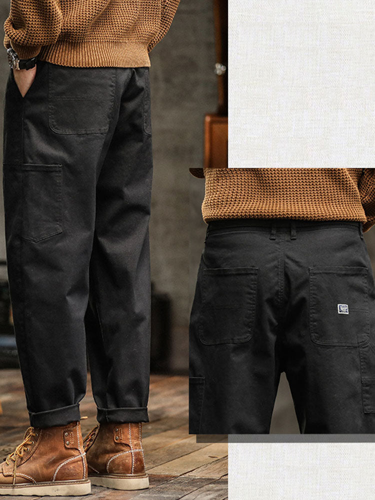 Calça Masculina Utilitaria Vintage