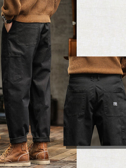 Calça Masculina Utilitaria Vintage