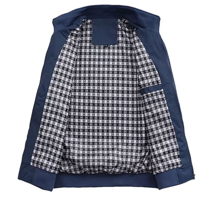 Jaqueta Henry Forrada e Bolso Interno