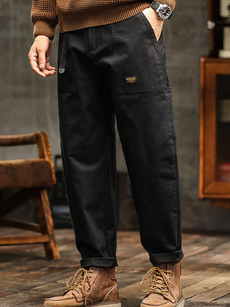 Calça Masculina Utilitaria Vintage