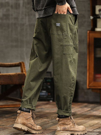 Calça Masculina Utilitaria Vintage