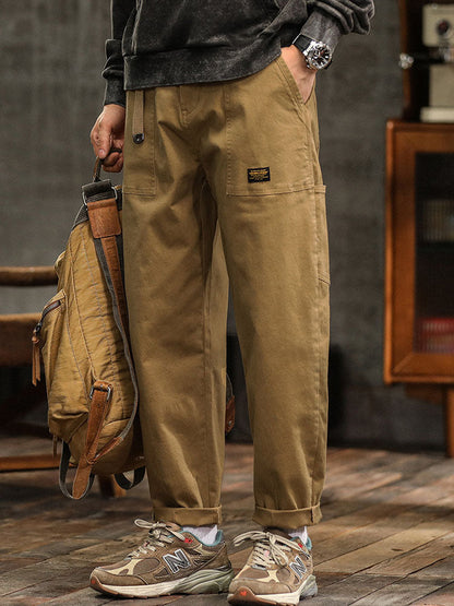 Calça Masculina Utilitaria Vintage