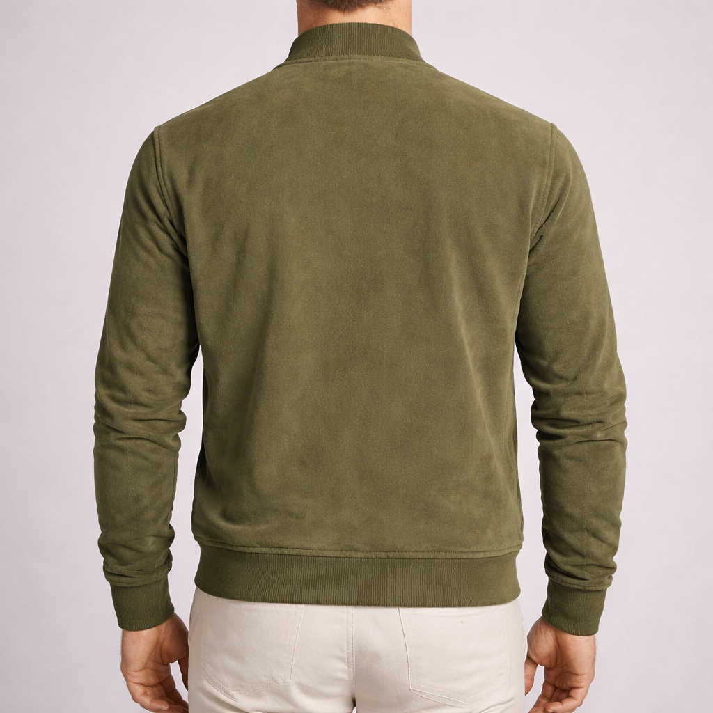 Jaqueta Masculina de Camurça Premium