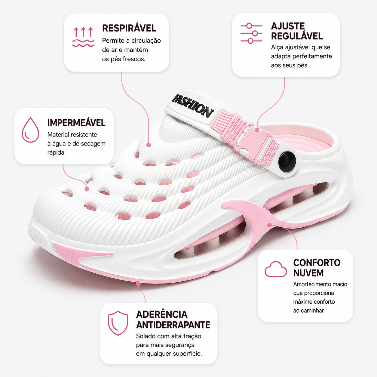 Clogs Nuvem 3D