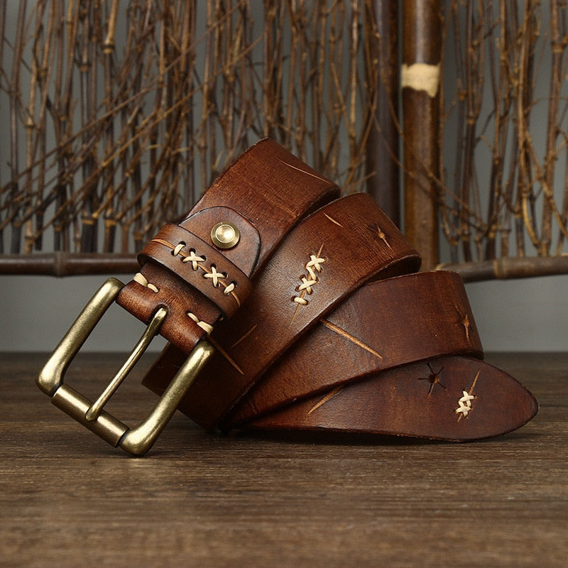 Cinto de Couro Masculino Baron