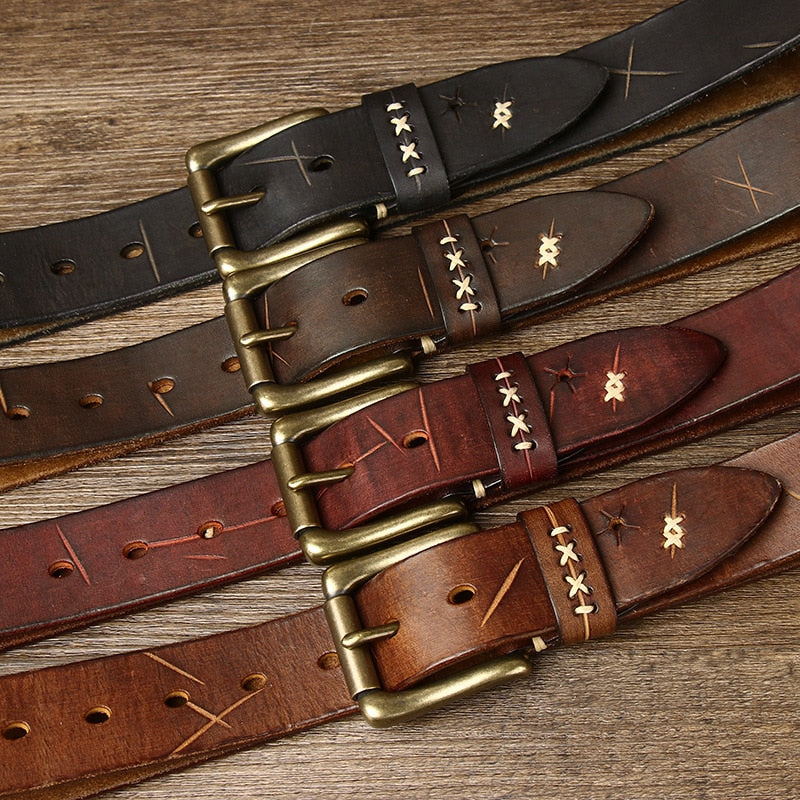 Cinto de Couro Masculino Baron