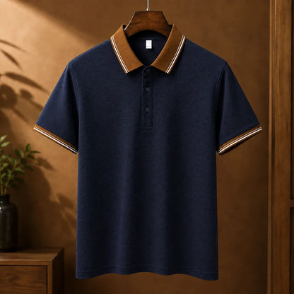 Camisa Polo Bellini com Gola Contrastante