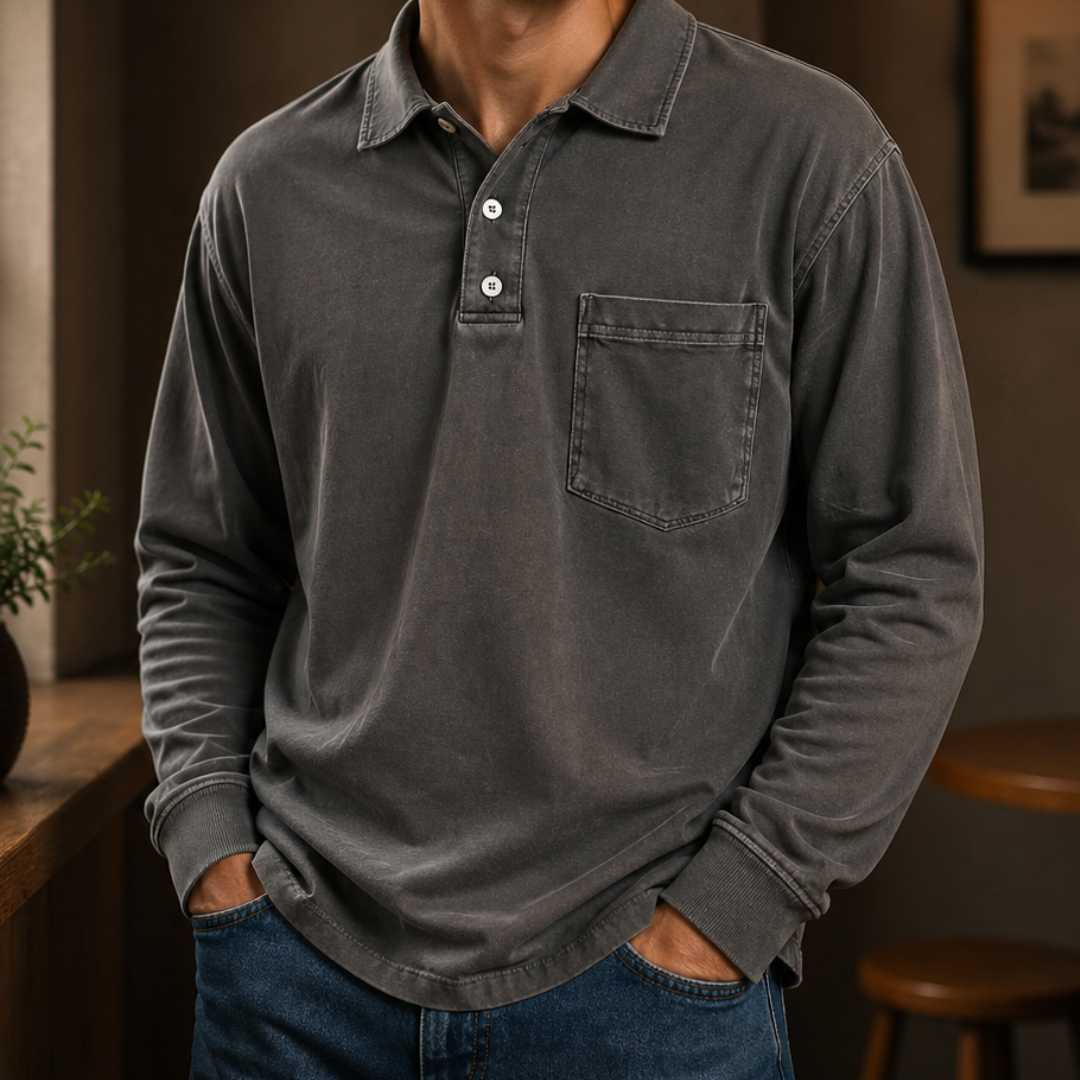 Camisa Polo Masculina Comfort