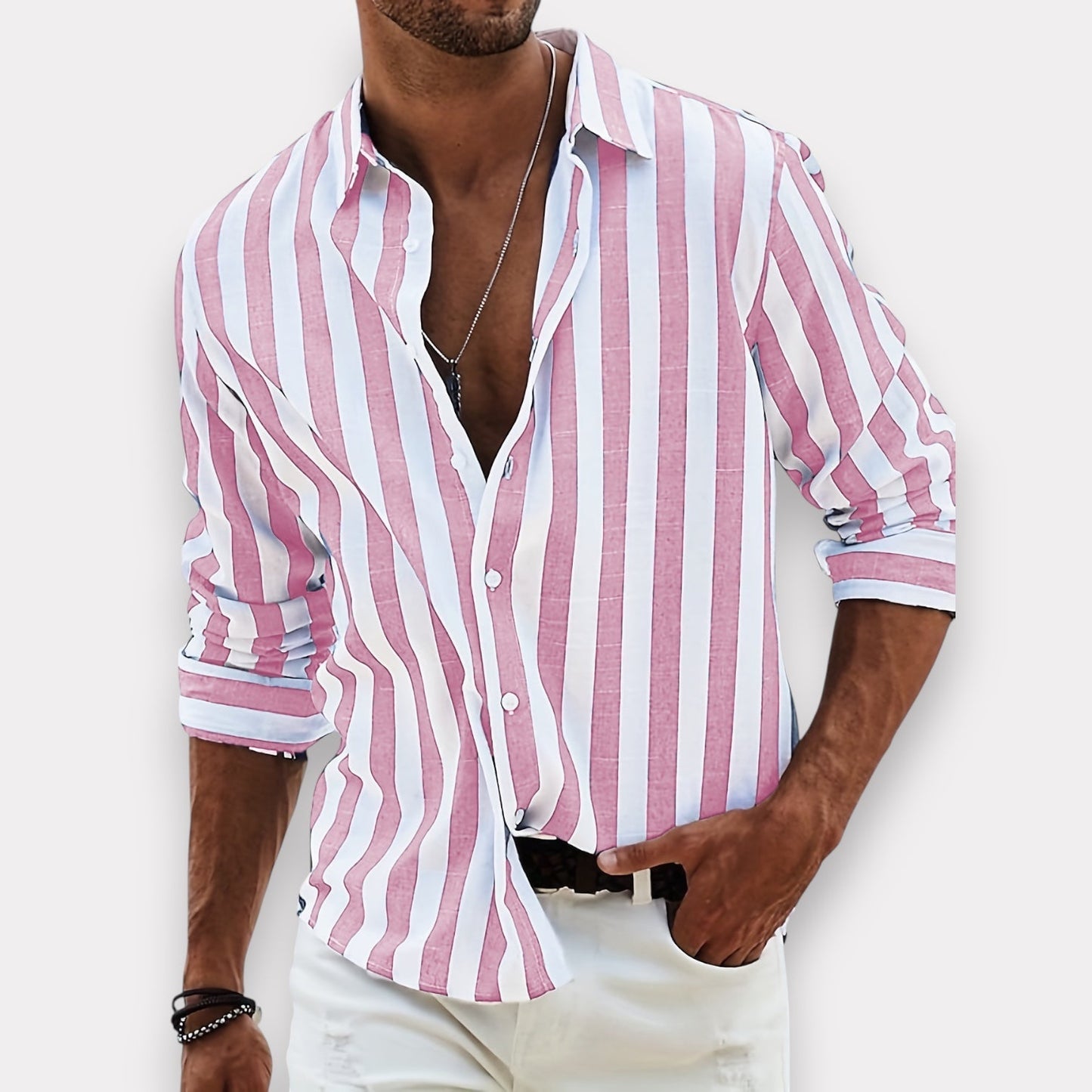Camisa Masculina Amalfi Listrada