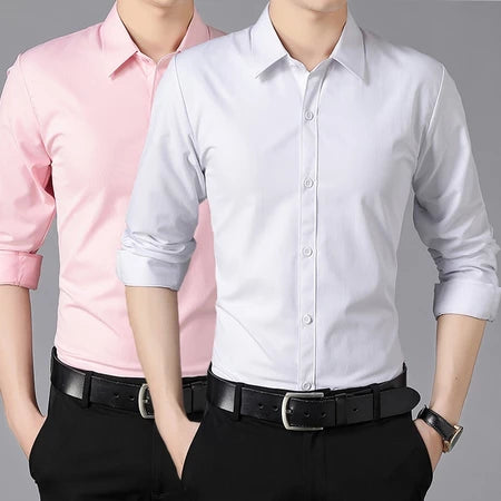 Kit 2 Camisa Social Clássica