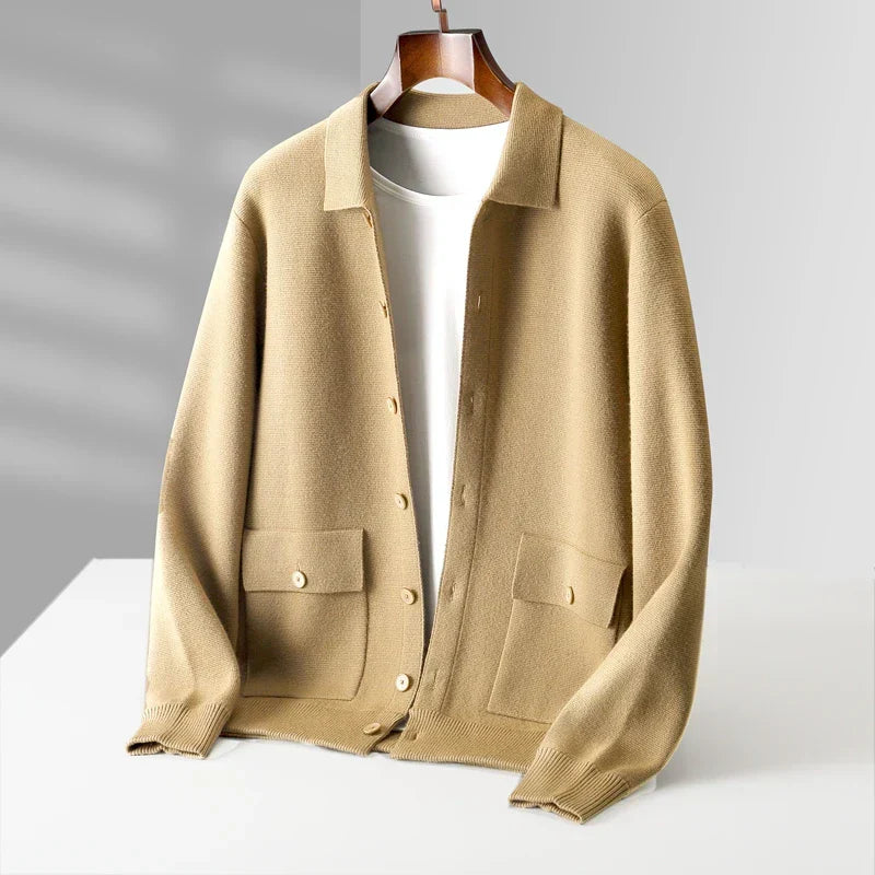 Cardigan Masculino Clássico Premium