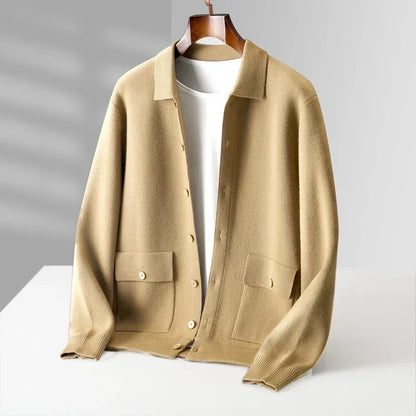 Cardigan Masculino Clássico Premium