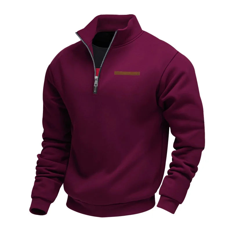 Suéter Masculino Half-Zip Premium