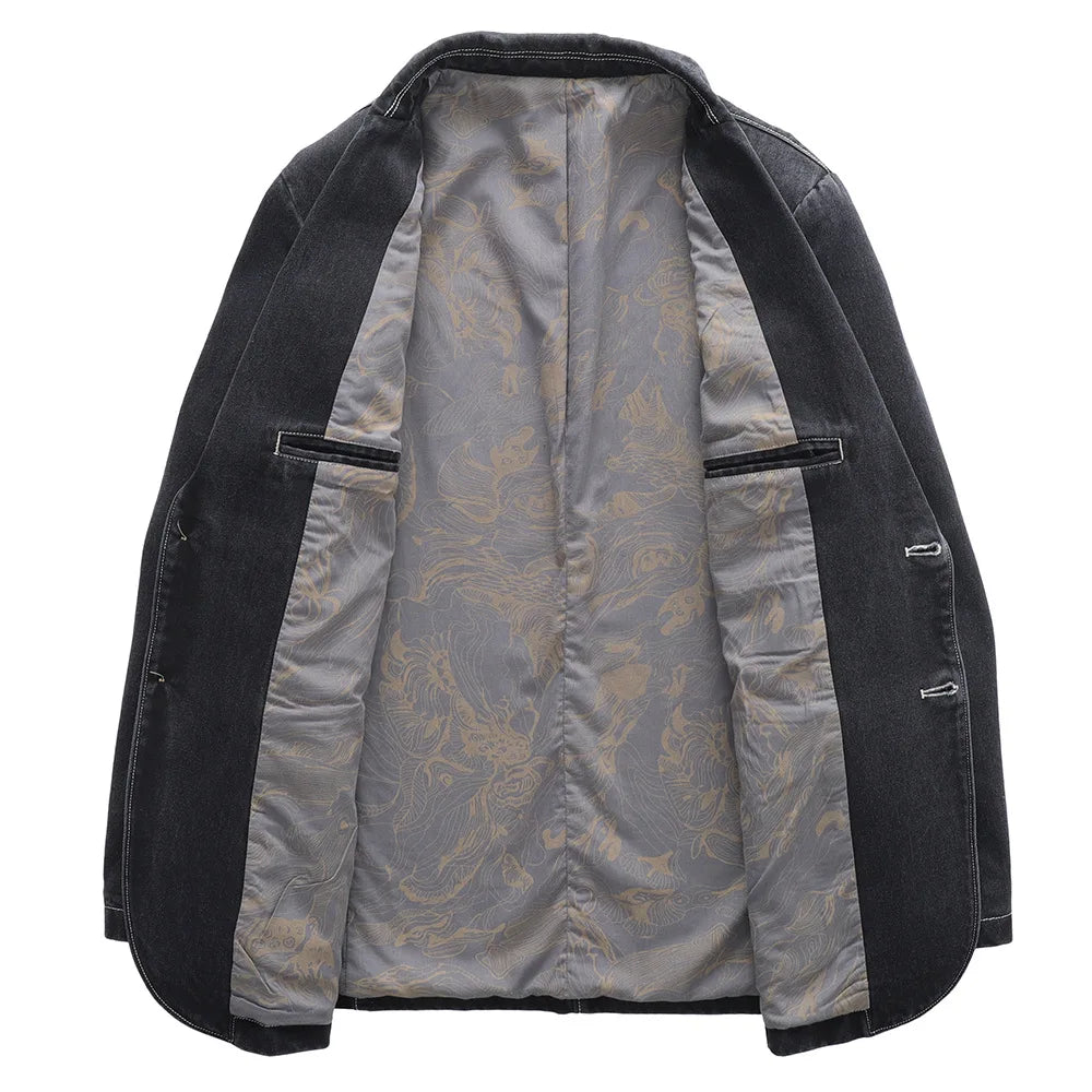 Blazer Jeans Masculino Premium