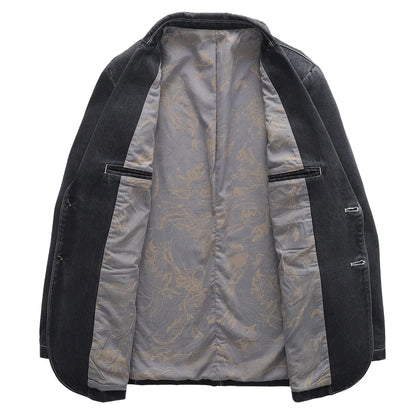 Blazer Jeans Masculino Premium