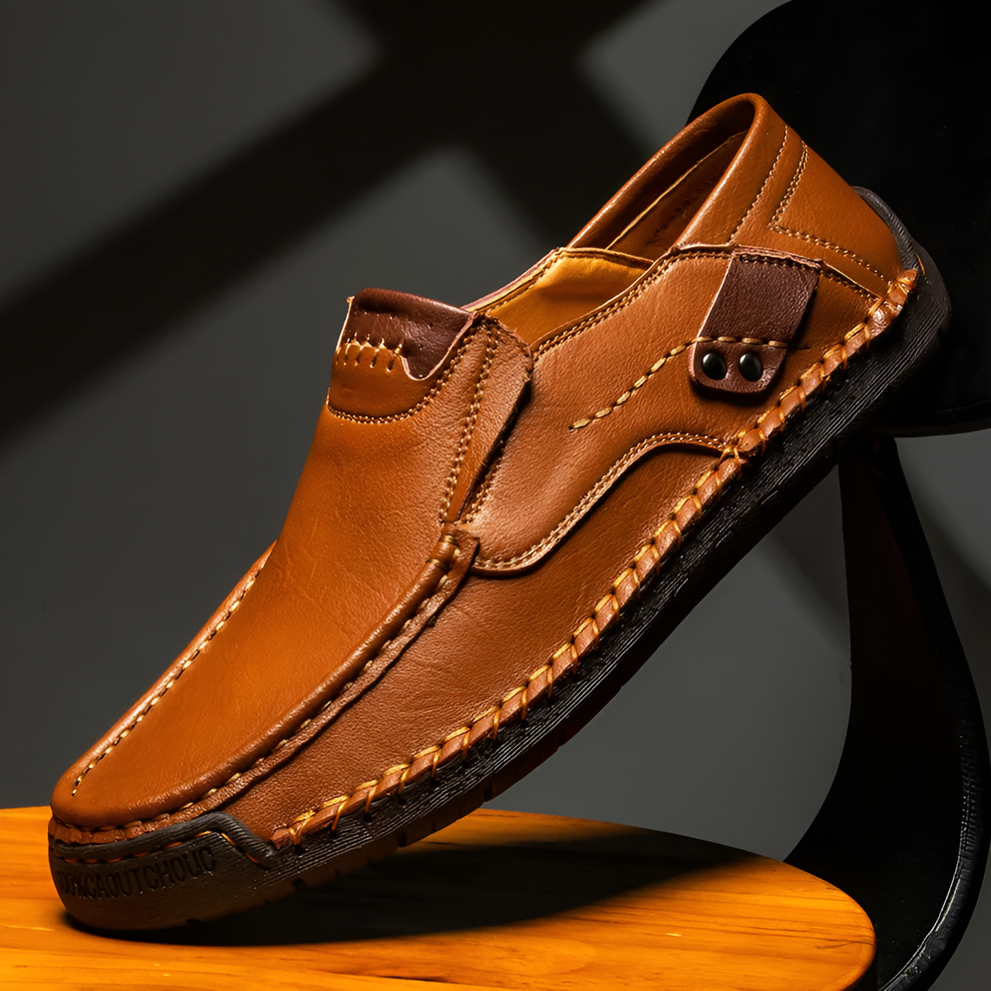 Mocassim Weston em Couro