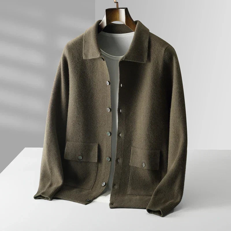Cardigan Masculino Clássico Premium