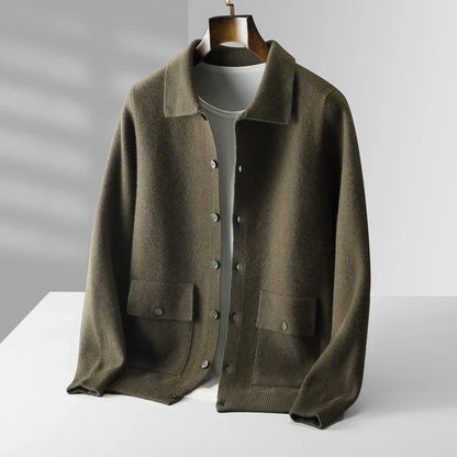 Cardigan Masculino Clássico Premium